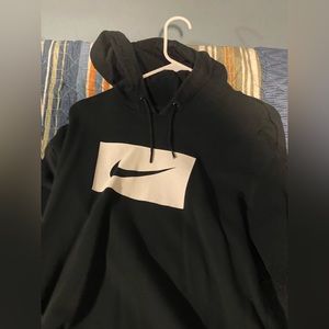 Black box logo Tall Nike Hoodie
